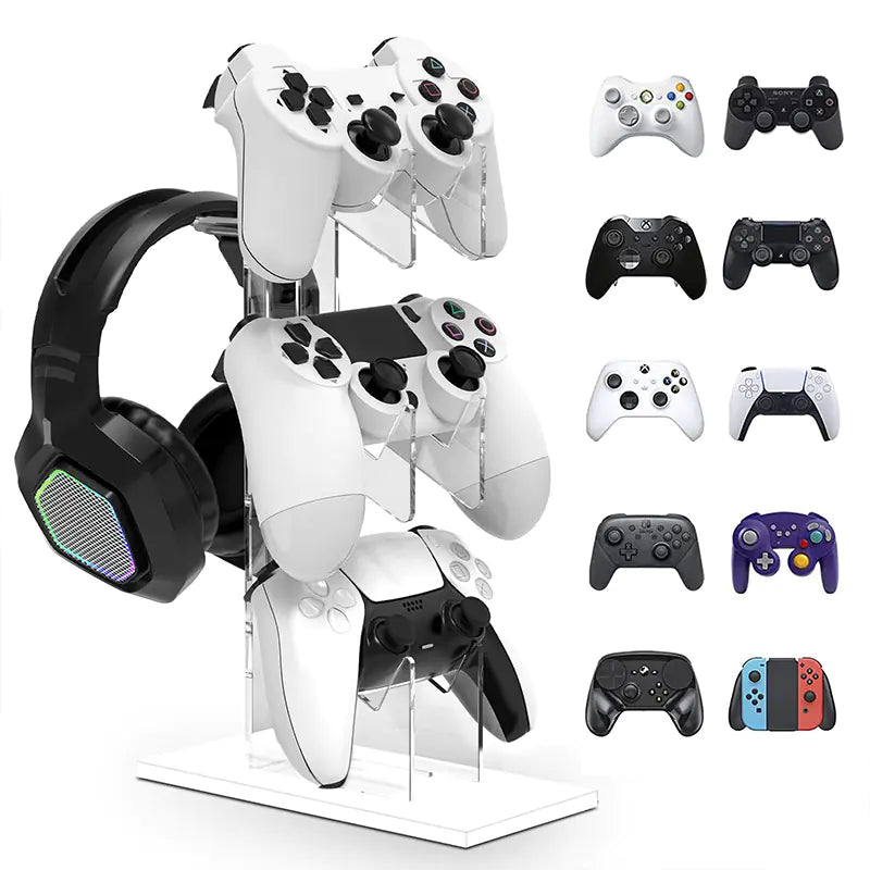 Headset Display Stand for PS5, PS4, PS3, PS2, Switch, Xbox