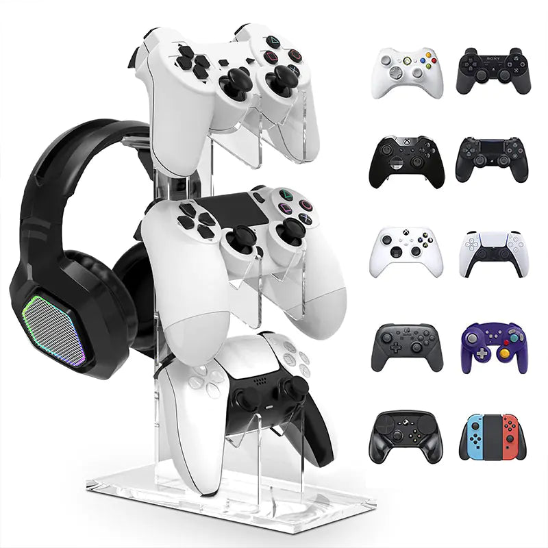 Headset Display Stand for PS5, PS4, PS3, PS2, Switch, Xbox